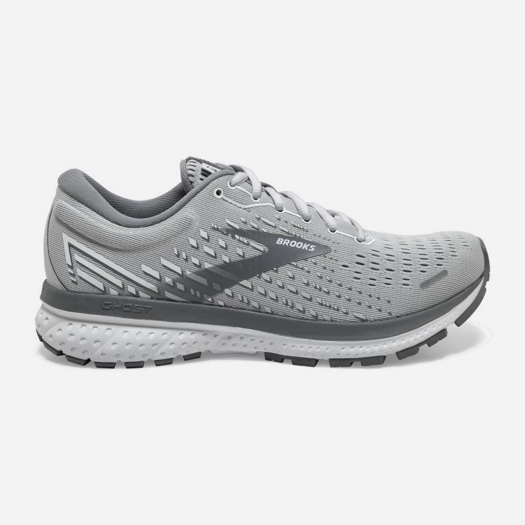 Brooks Ghost 13 Australia - Women's Road Running Shoes - Alloy/Grey/White (594720-GDJ)